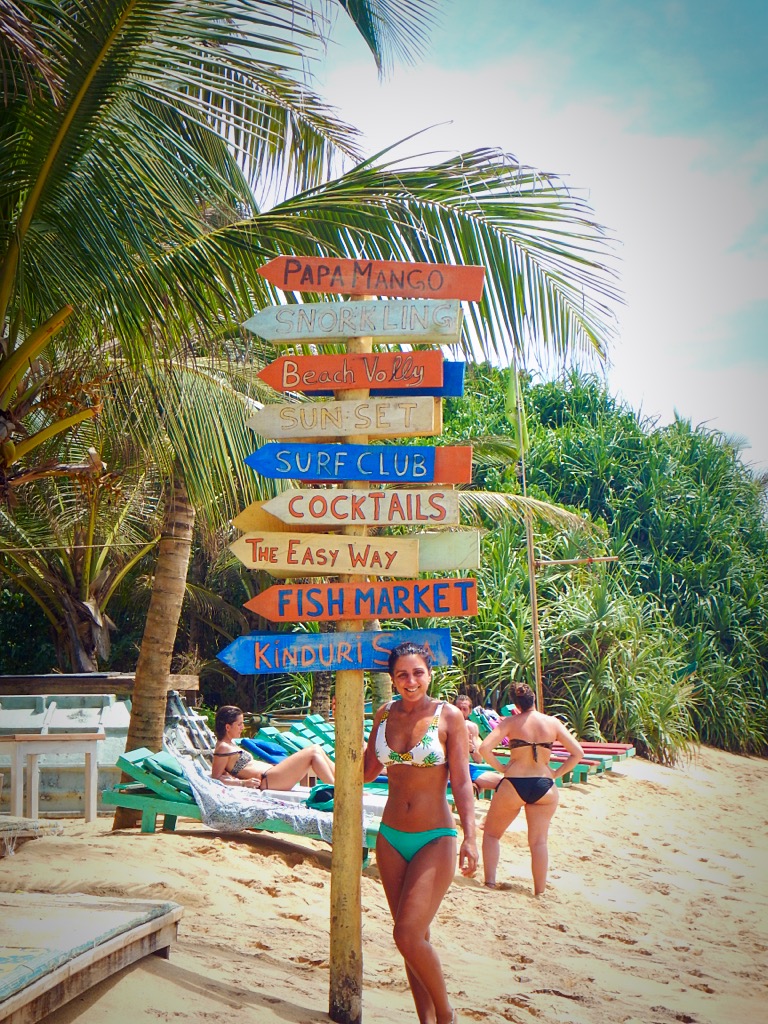 exploring the beaches of mirissa in sri lanka