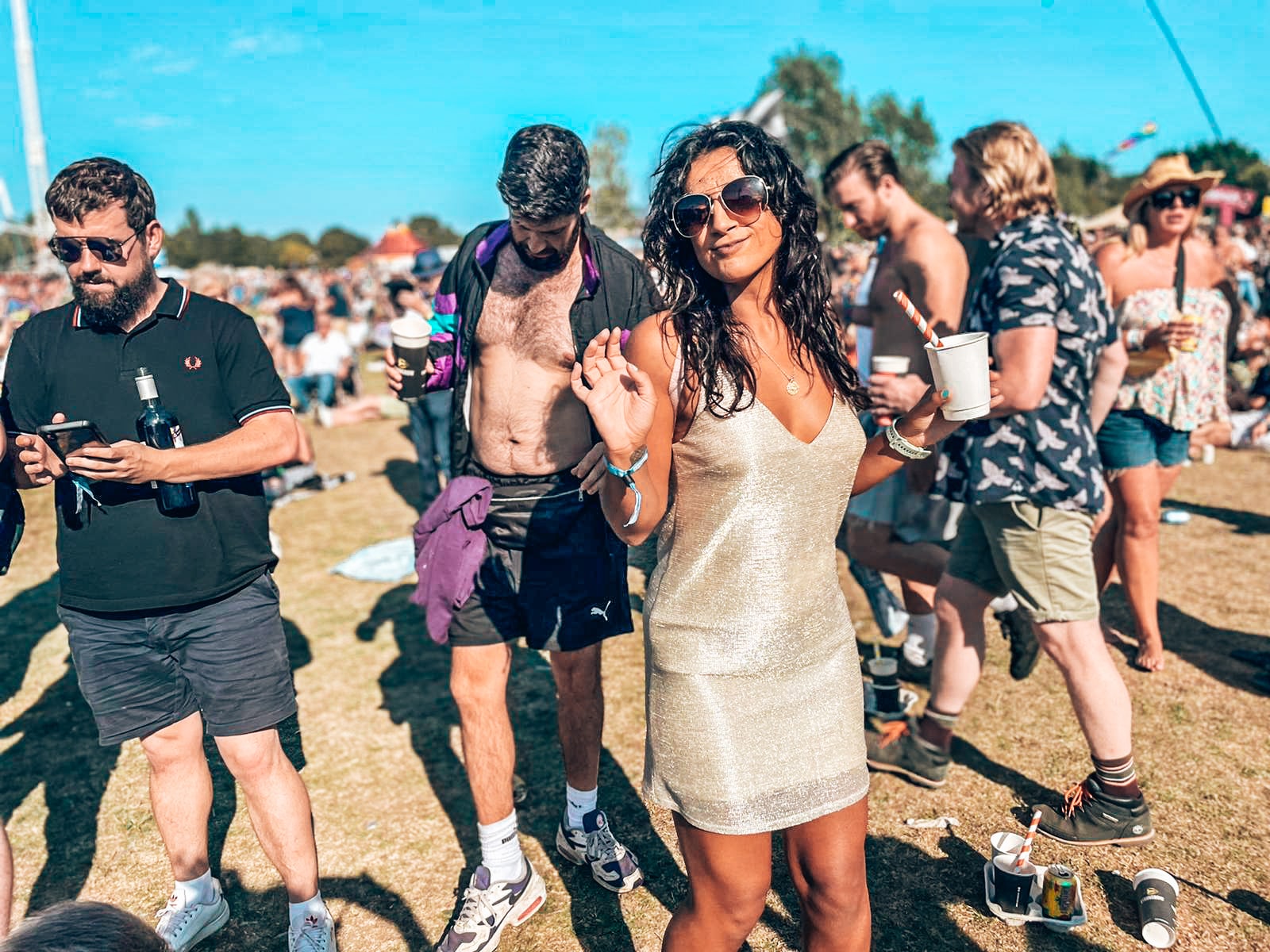 Isle of Wight Festival - dancing in the sunshine